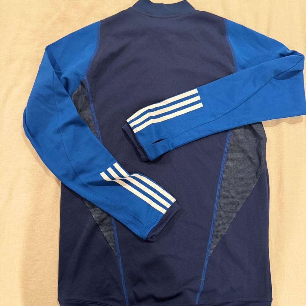 Adidas blue aeroready quarter zip - Picture 3 of 6